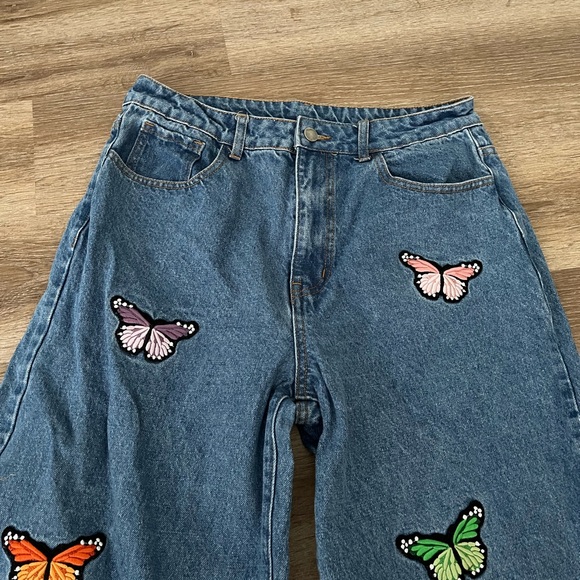 embroidered jeans - Picture 3 of 4